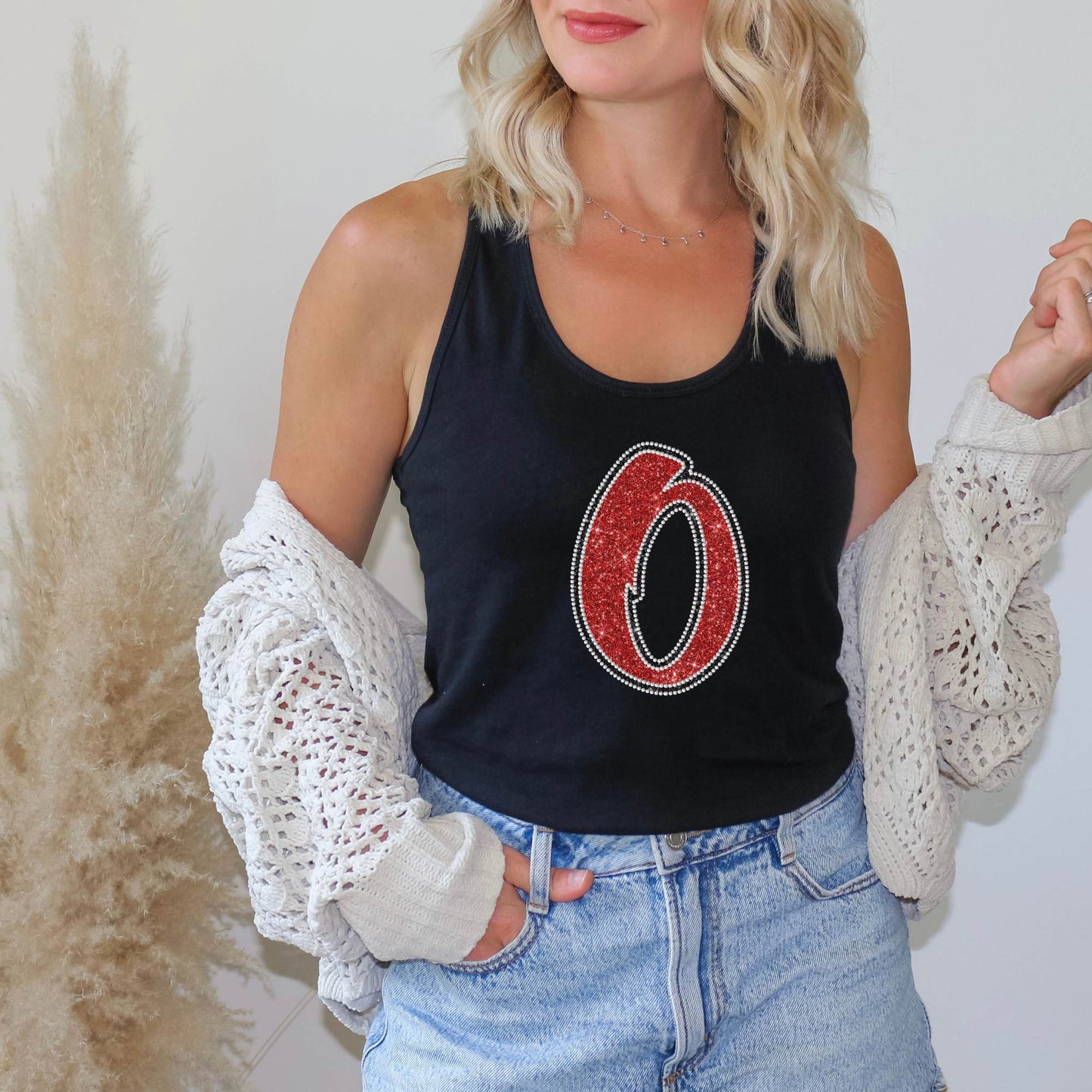 Oshkosh Bombers Glitter "O" Tank